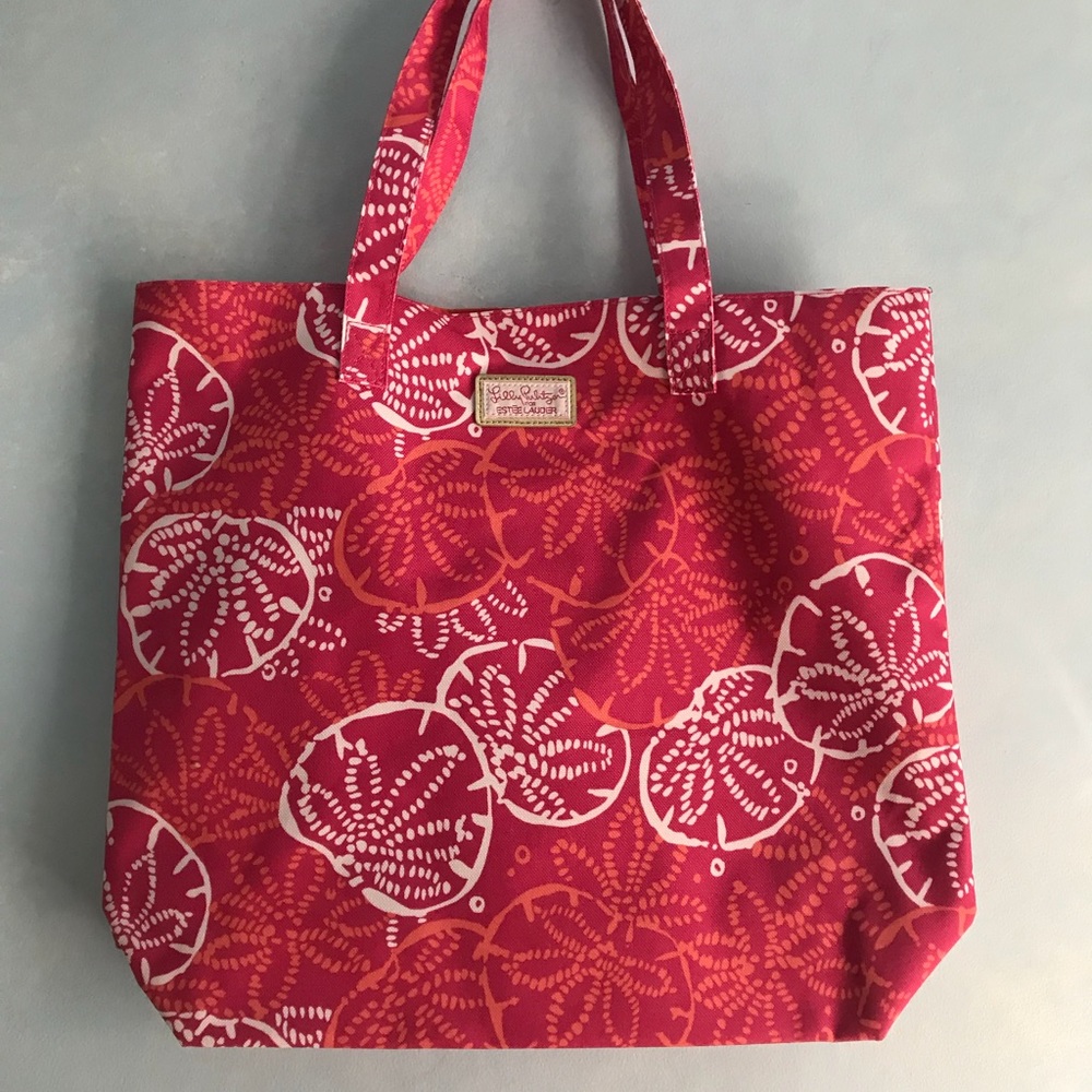 🌺Lilly Pulitzer Estée Lauder Tote w small pouch
